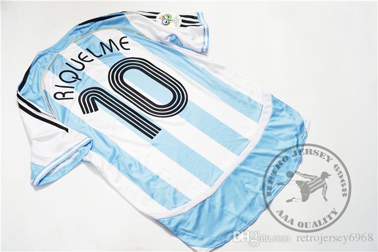 Free shipping argentina 2006 messi #19 riquelme #10 tevez #11 aimar #16 old classic vintage jersey, Black;yellow
Free shipping argentina 2006 messi #19 riquelme #10 tevez #11 aimar #16 old classic vintage jersey, Black;yellow