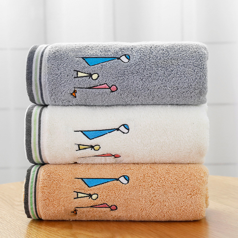100% Cotton face Towel 34x73cm Soft Embroidered Hand towels Cotton Fiber Natural Eco-friendly Gift Machine Washable, Gray color
100% Cotton face Towel 34x73cm Soft Embroidered Hand towels Cotton Fiber Natural Eco-friendly Gift Machine Washable, Gray color