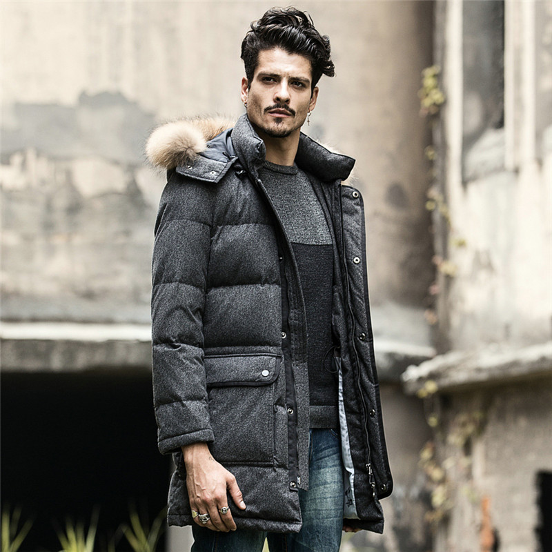 Invierno Exquisite Parkas Hombre 2020 Winter Male Coat White Duck Down Jacket Men Hooded Coats Black Mens Jackets WXF172, Dark grey
Invierno Exquisite Parkas Hombre 2020 Winter Male Coat White Duck Down Jacket Men Hooded Coats Black Mens Jackets WXF172, Dark grey