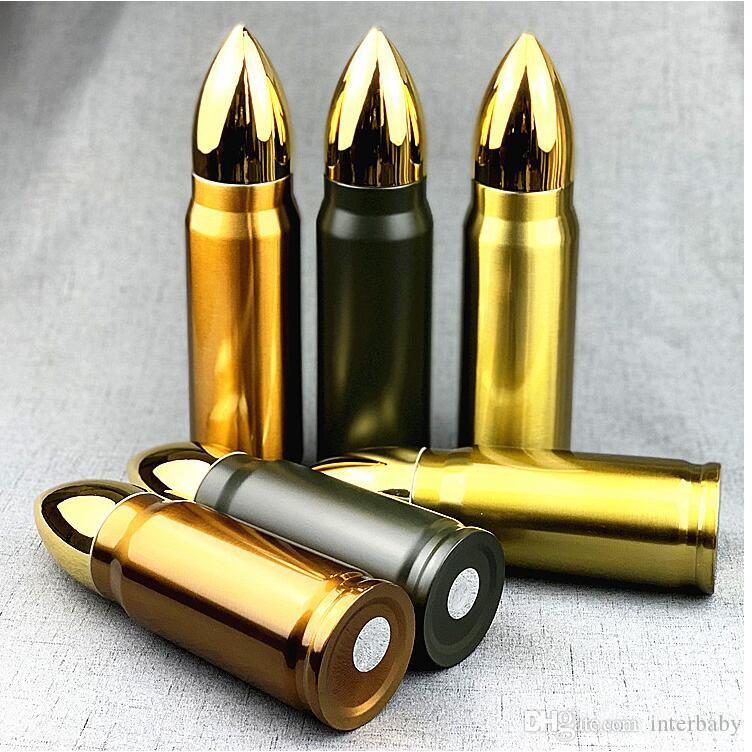 Bullet Shape Thermos 350ml Insulation Cup Stainless Steel Vacuum Water Bottle Military Missile Cup Tea Coffee Mug Creative Drinkware TLYP238
Bullet Shape Thermos 350ml Insulation Cup Stainless Steel Vacuum Water Bottle Military Missile Cup Tea Coffee Mug Creative Drinkware TLYP238