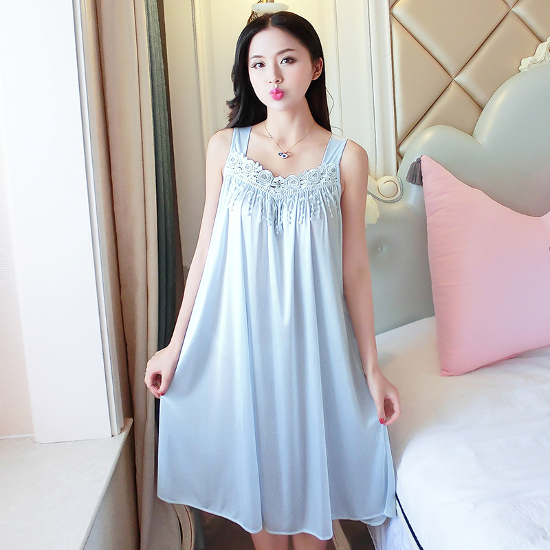 Big Size 4XL Sexy Ice Silk Satin Sleepwear Nightdress Nightgown Wedding Sleeveless Lingerie Night Dress Summer Women Home Dress, Style 08
Big Size 4XL Sexy Ice Silk Satin Sleepwear Nightdress Nightgown Wedding Sleeveless Lingerie Night Dress Summer Women Home Dress, Style 08