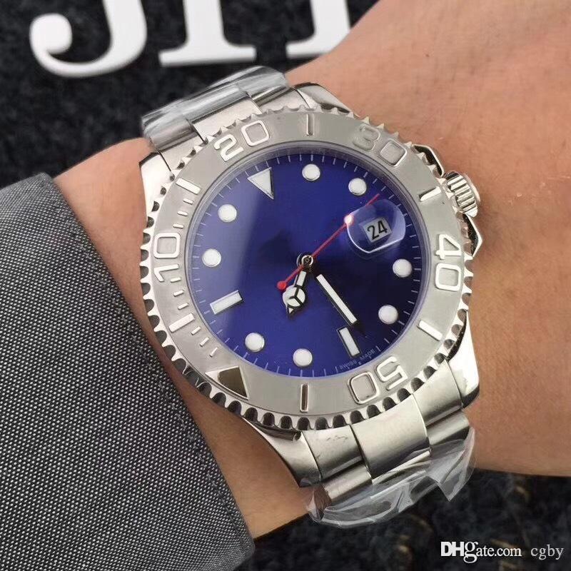 2018AAA - Christmas gift yacht master 116622-78760 automatic top luxury waterproof watch stainless steel black and blue dial men's mech, Slivery;brown
2018AAA - Christmas gift yacht master 116622-78760 automatic top luxury waterproof watch stainless steel black and blue dial men's mech, Slivery;brown