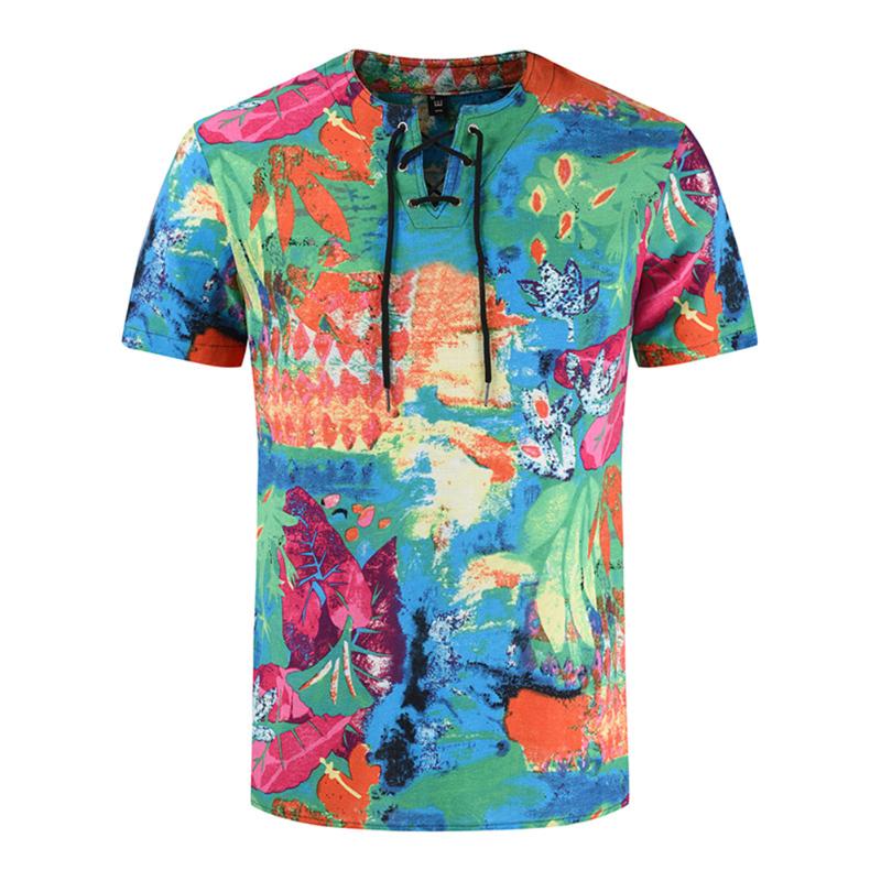 Newest Arrival Men Casual Summer Blouse Round Neck Fashion Shirt Printed Embroidery Short Sleeve Top Hawaiian Style Outfits, As pic
Newest Arrival Men Casual Summer Blouse Round Neck Fashion Shirt Printed Embroidery Short Sleeve Top Hawaiian Style Outfits, As pic