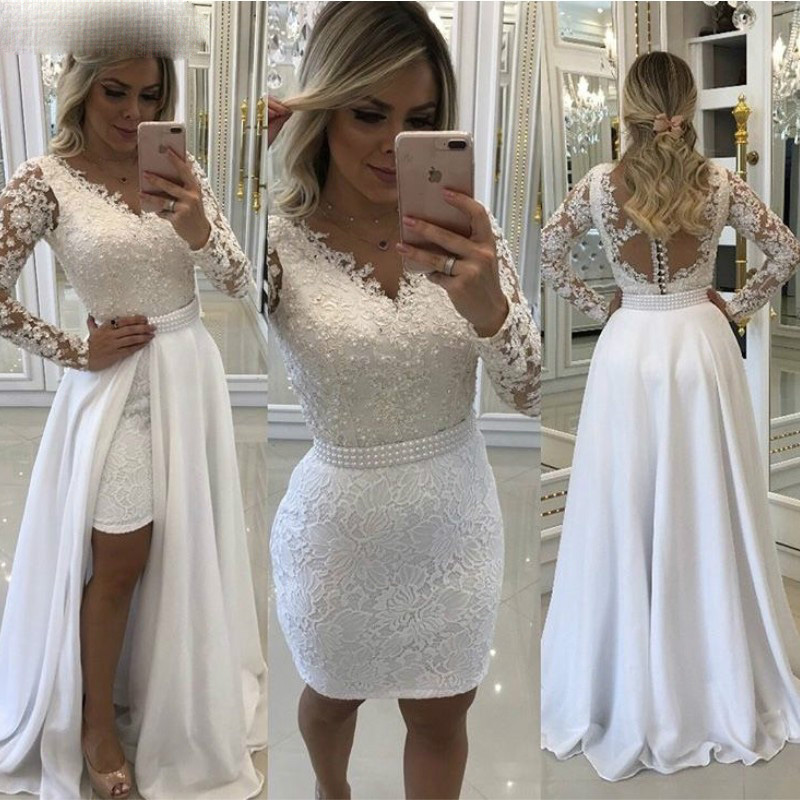 Sexy Plus Size Prom Cocktail Dresses 2020 Arabic Evening Formal Gown Two Piece Dress, Gold
Sexy Plus Size Prom Cocktail Dresses 2020 Arabic Evening Formal Gown Two Piece Dress, Gold