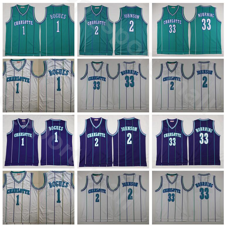 Men Basketball Alonzo Mourning Jersey Tyrone Muggsy Bogues Larry Johnson Vintage All Stitched Purple Green White Home Uniform High Quality, 1 purple
Men Basketball Alonzo Mourning Jersey Tyrone Muggsy Bogues Larry Johnson Vintage All Stitched Purple Green White Home Uniform High Quality, 1 purple