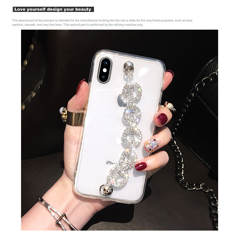 Bling Rhinestone Diamond Bracelet Chain Crystal Cases For iPhone 12 Mini 11 Pro XS Max XR X 8 7 PSamsung Galaxy Note 20 S21 S20 FE Ultra Plus
Bling Rhinestone Diamond Bracelet Chain Crystal Cases For iPhone 12 Mini 11 Pro XS Max XR X 8 7 PSamsung Galaxy Note 20 S21 S20 FE Ultra Plus