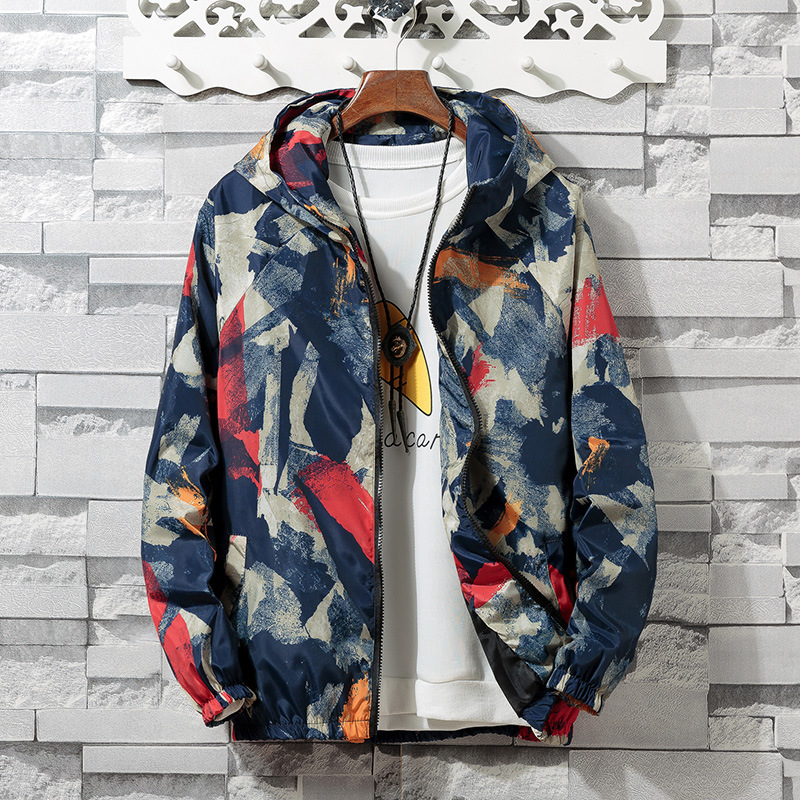 2019 Men Jacket Autumn New Men Camouflage Casual Fashion Light Jacket Pocket Hip Hop Street Large Size -4XL, Blue
2019 Men Jacket Autumn New Men Camouflage Casual Fashion Light Jacket Pocket Hip Hop Street Large Size -4XL, Blue