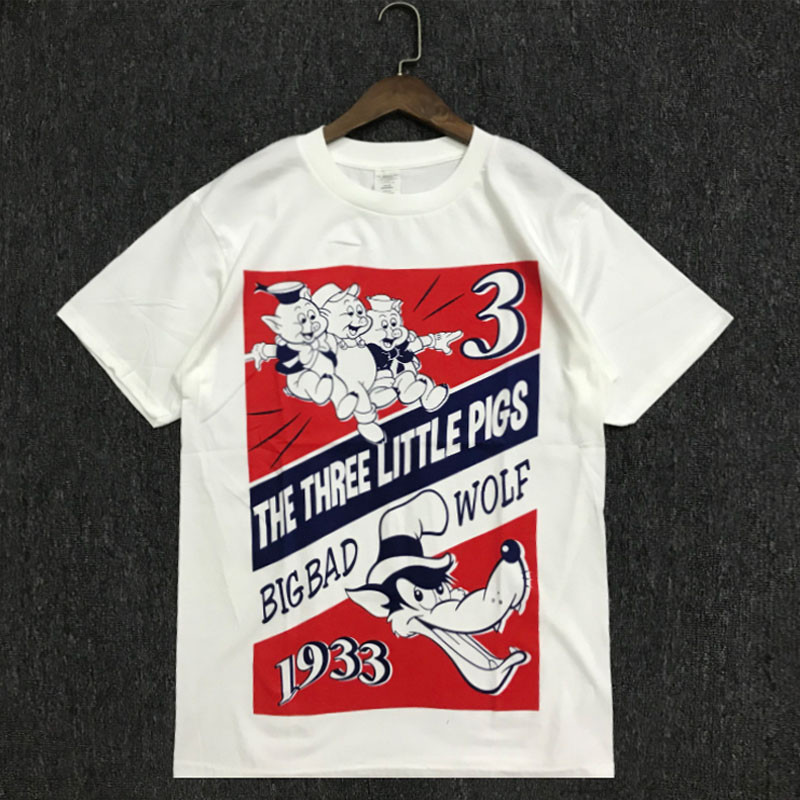 20ss Summer Mens stylist T Shirts Fashion Casual Couples Short Sleeves High Quality Cotton Pig Print Men Women Tees Size S-2XL, White;black
20ss Summer Mens stylist T Shirts Fashion Casual Couples Short Sleeves High Quality Cotton Pig Print Men Women Tees Size S-2XL, White;black