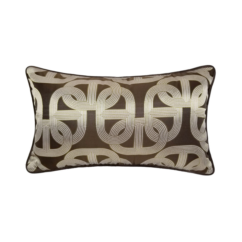 Contemporary Soft Brown Chain Elipse Waist Pillow Case 30x50cm Home Living Deco Sofa Car Chair Lumbar Living Cushion Cover Sell by Piece
Contemporary Soft Brown Chain Elipse Waist Pillow Case 30x50cm Home Living Deco Sofa Car Chair Lumbar Living Cushion Cover Sell by Piece