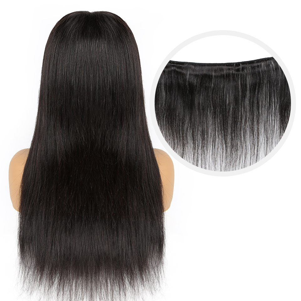 Straight Lace Front Human Hair Wigs For Black Woman Pre Plucked 150 Density 13x4 Lace Front Wig Brazilian Remy Hair Wigs new