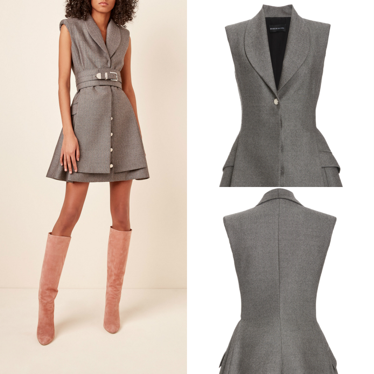 2020 Grey Women Suits Evening Dresses V Neck Cap Sleeve Belt A Line Prom Dress Satin Formal Party Gowns Cocktail Vestidos De Novia, Water melon
2020 Grey Women Suits Evening Dresses V Neck Cap Sleeve Belt A Line Prom Dress Satin Formal Party Gowns Cocktail Vestidos De Novia, Water melon