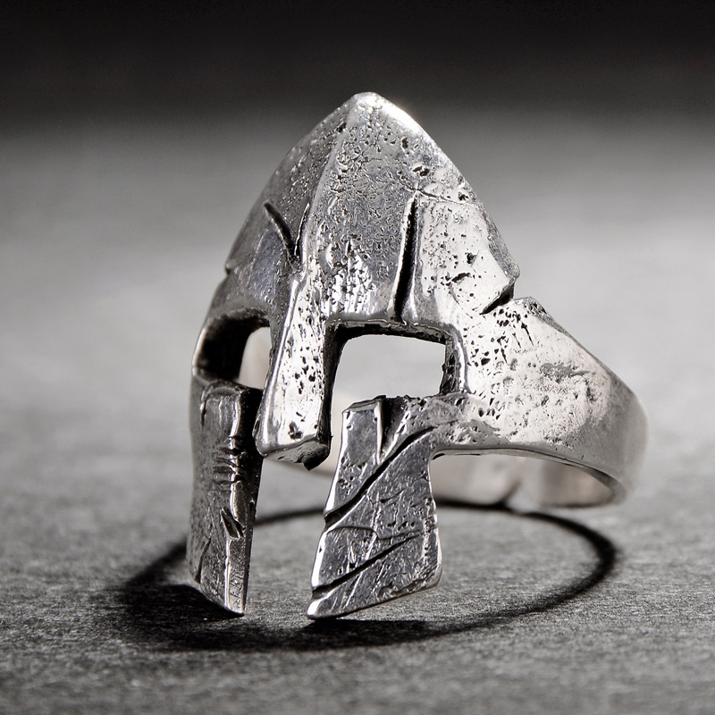 ity Retro Spartan Hero Helmet Mask Rings for Men Individuality Cool Biker Punk Rock Rap Rings For Male
ity Retro Spartan Hero Helmet Mask Rings for Men Individuality Cool Biker Punk Rock Rap Rings For Male