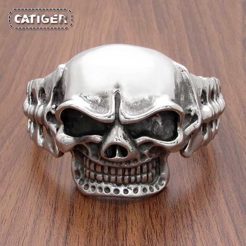 Free Shipping Punk Silver White Black Color 316L Stainless Steel Gothic Vintage Heavy Big Skull Bones
Free Shipping Punk Silver White Black Color 316L Stainless Steel Gothic Vintage Heavy Big Skull Bones