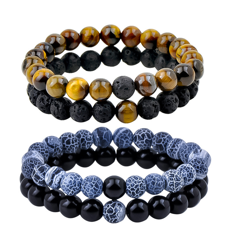 Hot 2pcs/set 8 Style Couples Distance Bracelet Natural Stone Yoga Beaded Bracelet for Men Women Friend Gift Charm Strand Jewelry
Hot 2pcs/set 8 Style Couples Distance Bracelet Natural Stone Yoga Beaded Bracelet for Men Women Friend Gift Charm Strand Jewelry