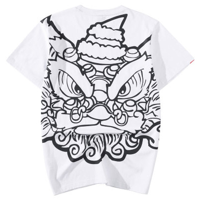 Mens Fashion Designer T-shirts Boys Personalized Lion Head Print Short Sleeve T-shirt Men Summer Fashion Hiphop Styel Casual Tshirts Tees, Black
Mens Fashion Designer T-shirts Boys Personalized Lion Head Print Short Sleeve T-shirt Men Summer Fashion Hiphop Styel Casual Tshirts Tees, Black