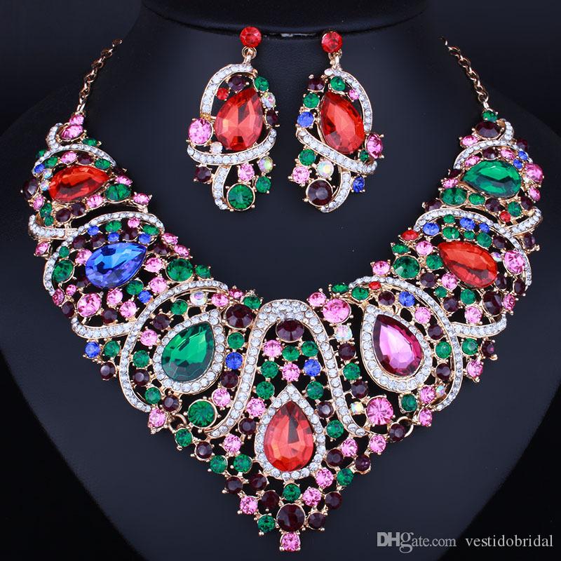 Bohemian South Africa Middle East Wedding Accessory1 Set Bride Necklace Earrings Bridal Jewelry In Stock Luxury 2021, White
Bohemian South Africa Middle East Wedding Accessory1 Set Bride Necklace Earrings Bridal Jewelry In Stock Luxury 2021, White