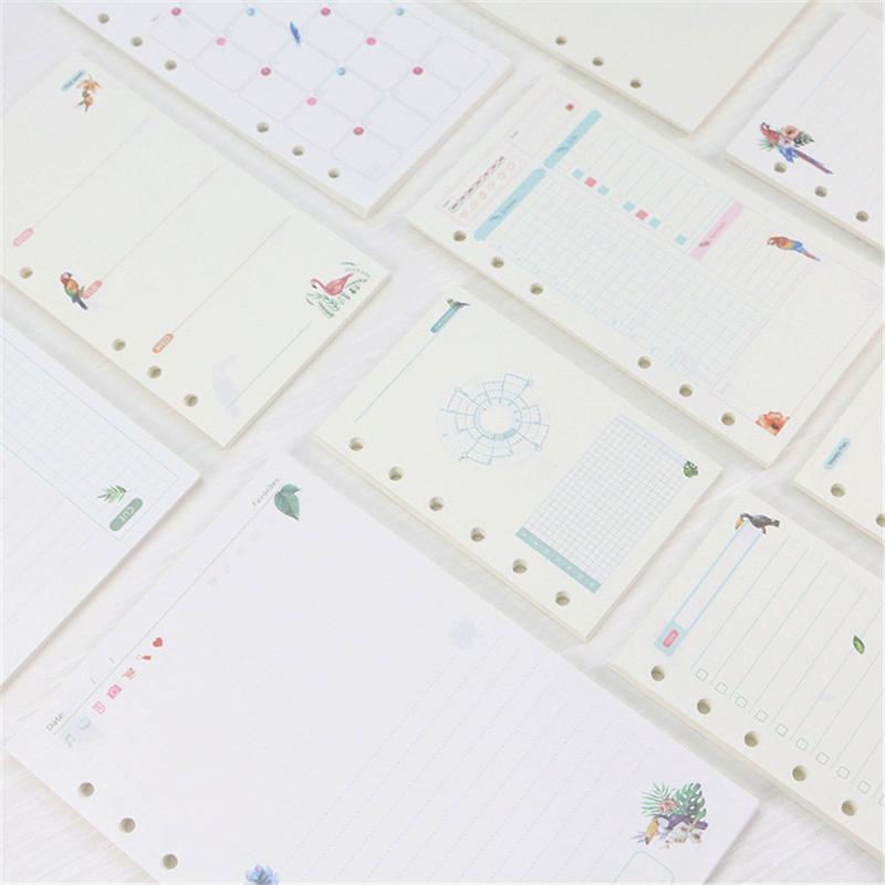 45Sheets Cartoon Birds Notebook Refills Kawaii Stationery 6 Holes A5 Refilling Inner Pages Loose Leaf Note Pads Diary Accessory
45Sheets Cartoon Birds Notebook Refills Kawaii Stationery 6 Holes A5 Refilling Inner Pages Loose Leaf Note Pads Diary Accessory