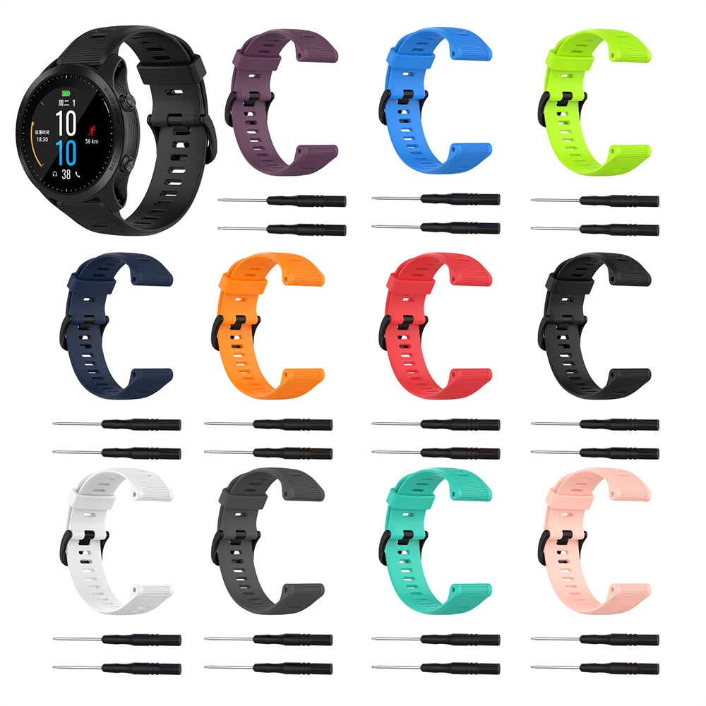 Soft Silicone Strap For Garmin Forerunner 945 935 Fenix 5 Plus Replacement Wristbands Sports Rubber Band Bracelet
Soft Silicone Strap For Garmin Forerunner 945 935 Fenix 5 Plus Replacement Wristbands Sports Rubber Band Bracelet