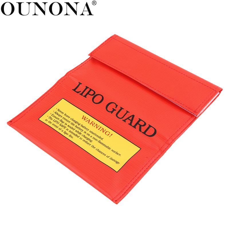 

18x23cm RC LiPo Li-Po Battery Fireproof Safety Guard Charge Bag Sack Protective Storage Bag Pouch