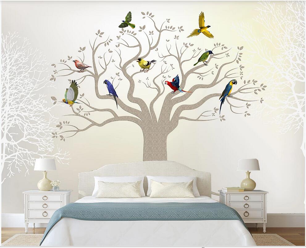 3D wall covering custom mural wallpaper Modern minimalist fresh wood branch bird background wall home decor wall papers, Black
3D wall covering custom mural wallpaper Modern minimalist fresh wood branch bird background wall home decor wall papers, Black
