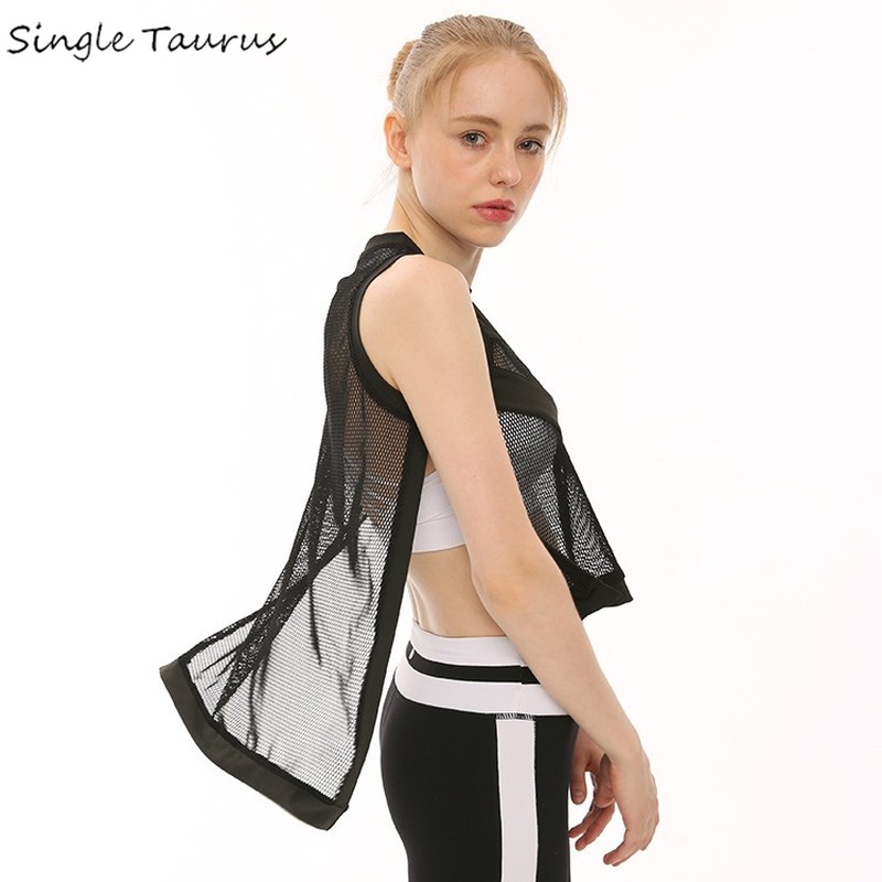 Summer New Sleeveless Sports Mesh Vest Women Loose Breathable Quick-drying Grid Perspective Black White Casual Blouse Tank Tops
Summer New Sleeveless Sports Mesh Vest Women Loose Breathable Quick-drying Grid Perspective Black White Casual Blouse Tank Tops