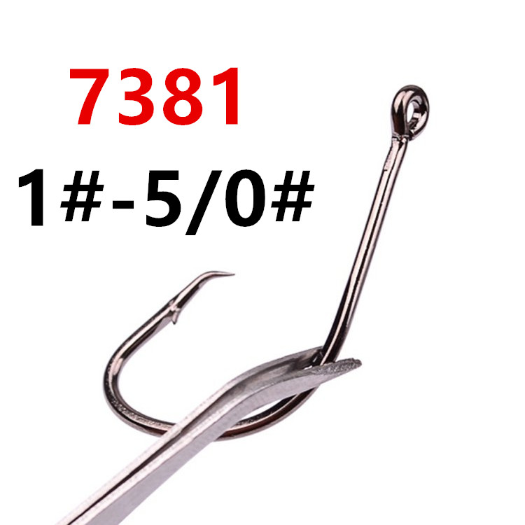 200pcs 1#-5/0# 7381 Sport Circle Hook High Carbon Steel Barbed Fishing Hooks Fishhooks Pesca Carp Fishing Tackle Accessories FS_27
200pcs 1#-5/0# 7381 Sport Circle Hook High Carbon Steel Barbed Fishing Hooks Fishhooks Pesca Carp Fishing Tackle Accessories FS_27