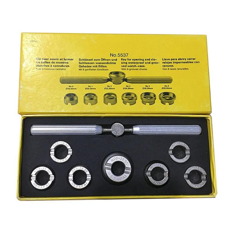 7 Pcs Case Back Watch Watchmaker Opener Kit Remover Repair Tool Gadgets With Different Sizes For Other Watches
7 Pcs Case Back Watch Watchmaker Opener Kit Remover Repair Tool Gadgets With Different Sizes For Other Watches