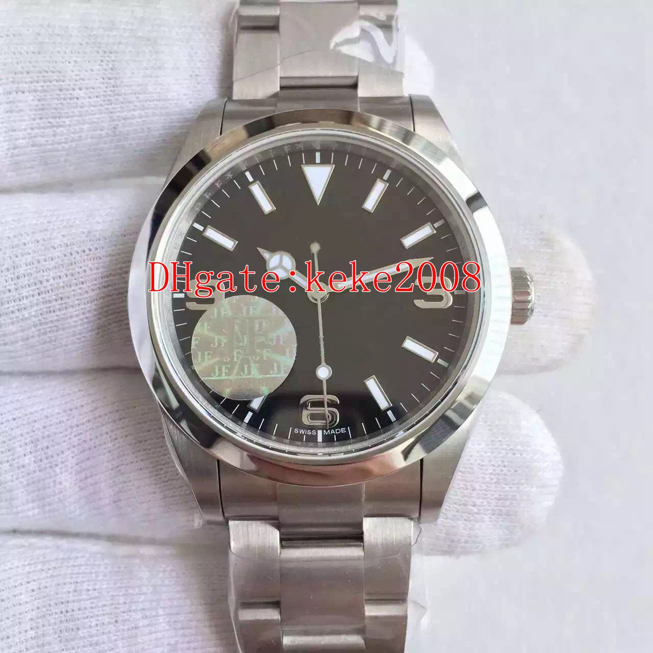 Hot Items Best Quality Wristwatches Perpetual 39mm 214270 Explorer 904L Stainless Steel Swiss CAL.3132 Movement Automatic Mens Watch Watches
Hot Items Best Quality Wristwatches Perpetual 39mm 214270 Explorer 904L Stainless Steel Swiss CAL.3132 Movement Automatic Mens Watch Watches