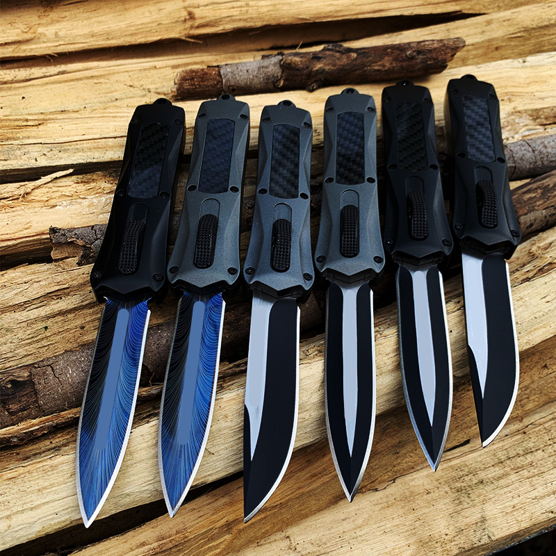 MT A162 Combat Automatic Knife 440 blade Carbon Fiber handle tactical camping Auto knives A07 A161 Folding knives
MT A162 Combat Automatic Knife 440 blade Carbon Fiber handle tactical camping Auto knives A07 A161 Folding knives