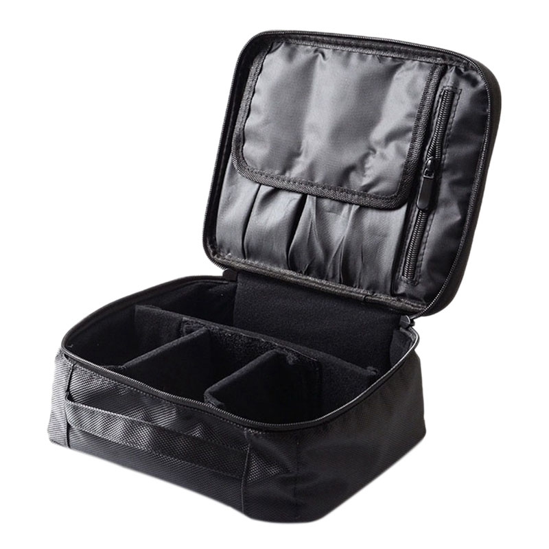 Women Cosmetic Bag Travel Cosmetic Organizer Zipper Portable Makeup Bag Designers Trunk Make Up Bags, Black
Women Cosmetic Bag Travel Cosmetic Organizer Zipper Portable Makeup Bag Designers Trunk Make Up Bags, Black