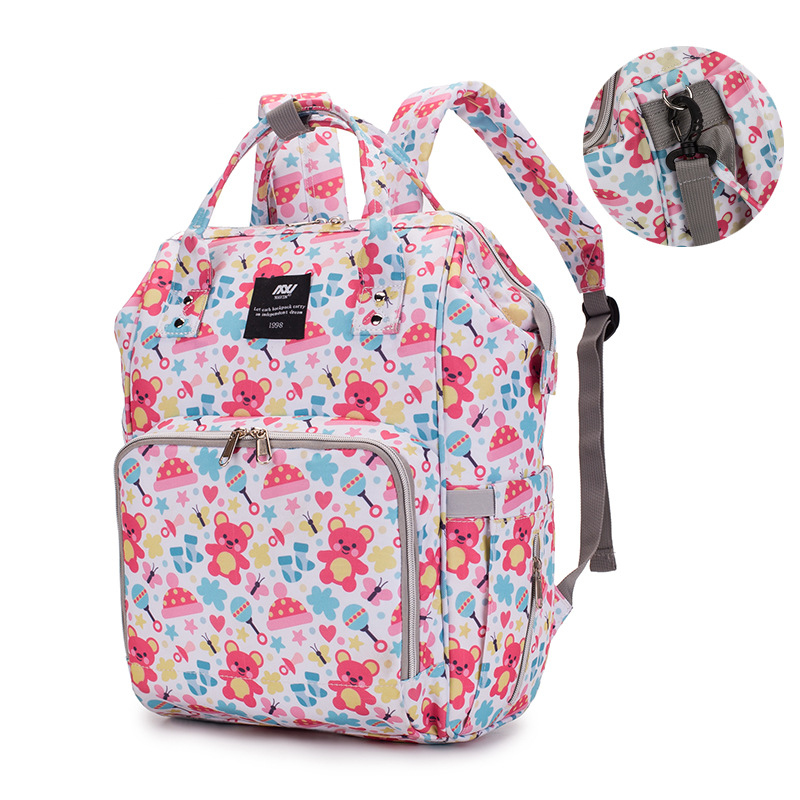 Diaper Bag Multifunctional Mass Double Mother's Bag Daddy's Backpack Mummy, Cooling watermelon
Diaper Bag Multifunctional Mass Double Mother's Bag Daddy's Backpack Mummy, Cooling watermelon