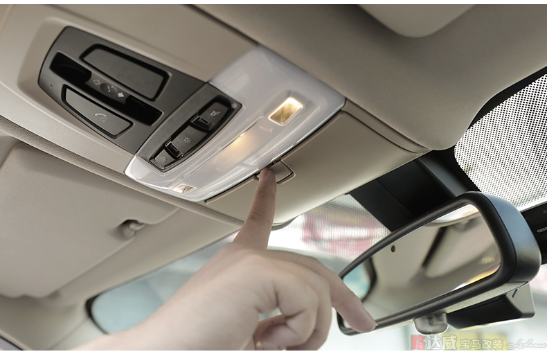 Car styling Sunglasses storage Box Organizer Eye Glasses Holder Box Case For BMW X5 X6 E70 E71 F15 F16 Auto Accessories