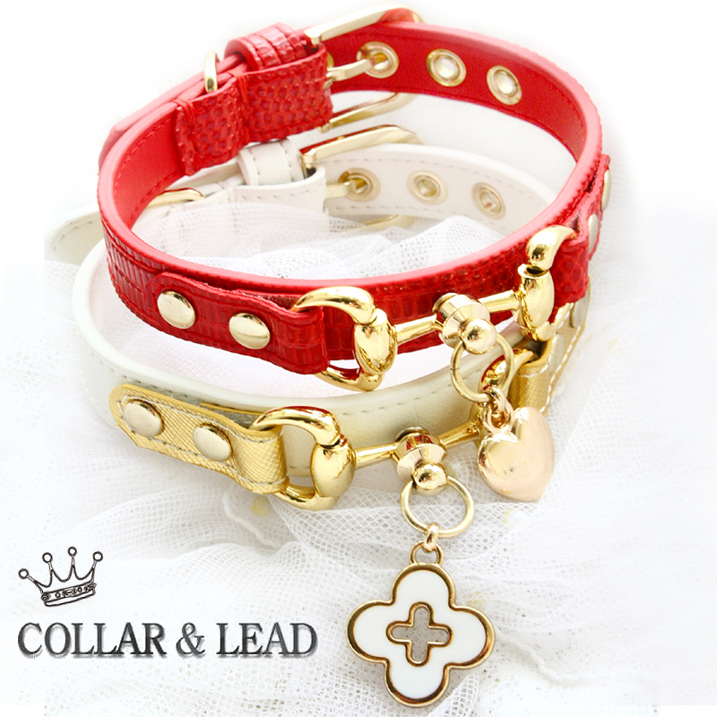 Dog collar leather dog leash real calfskin Goldplated buckle red lizard pattern white litchi pattern cat pet accessories
Dog collar leather dog leash real calfskin Goldplated buckle red lizard pattern white litchi pattern cat pet accessories