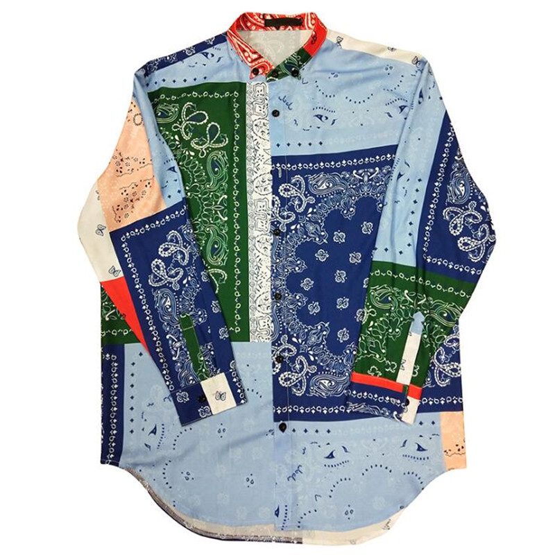 2019 spring summer floral printed men oversized shirt irregular hem design vintage man long shirts punk hip hop streetwear F9XW, As picture
2019 spring summer floral printed men oversized shirt irregular hem design vintage man long shirts punk hip hop streetwear F9XW, As picture