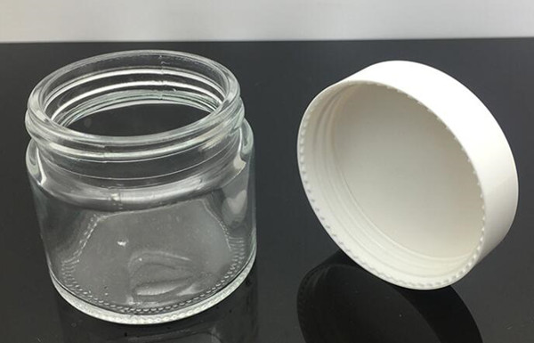 60ml glass jar clear 2 oz glass cosmetic jar with black white lid cap wide bore mouth candle cream wax container stash storage
60ml glass jar clear 2 oz glass cosmetic jar with black white lid cap wide bore mouth candle cream wax container stash storage
