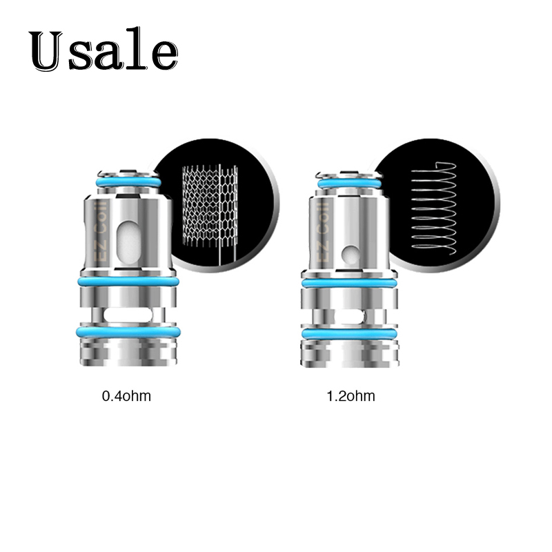 Joyetech EZ Coil 1.2ohm 0.4ohm Mesh Coil Pure flavor MTL For Exceed Grip Plus Exceed Grip Pro Kit 100% Original
Joyetech EZ Coil 1.2ohm 0.4ohm Mesh Coil Pure flavor MTL For Exceed Grip Plus Exceed Grip Pro Kit 100% Original