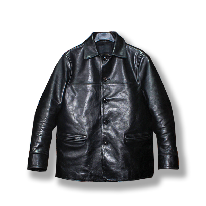 P168 Read Description! Asian size super quality genuine horse leather jacket classic horsehide leather brakeman jacket, As pic
P168 Read Description! Asian size super quality genuine horse leather jacket classic horsehide leather brakeman jacket, As pic