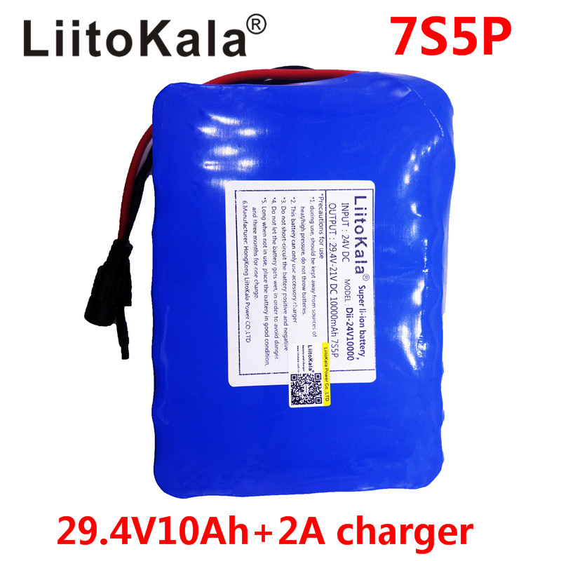 24v 10ah 7S5P battery pack 15A BMS 250w 29.4V 10000mAh battery pack for wheelchair motor electric power+2A charger
24v 10ah 7S5P battery pack 15A BMS 250w 29.4V 10000mAh battery pack for wheelchair motor electric power+2A charger