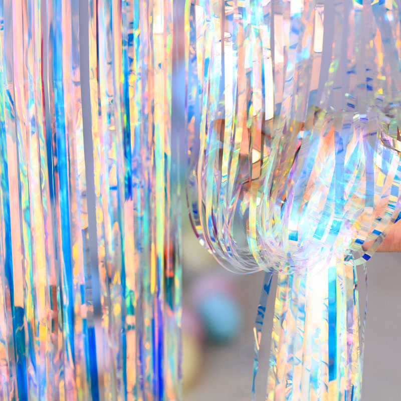 Chic Rainbow Tinsel Curtain Divider Girls Foil 3/2m Backdrop Party Decoration, 1x2meter
Chic Rainbow Tinsel Curtain Divider Girls Foil 3/2m Backdrop Party Decoration, 1x2meter
