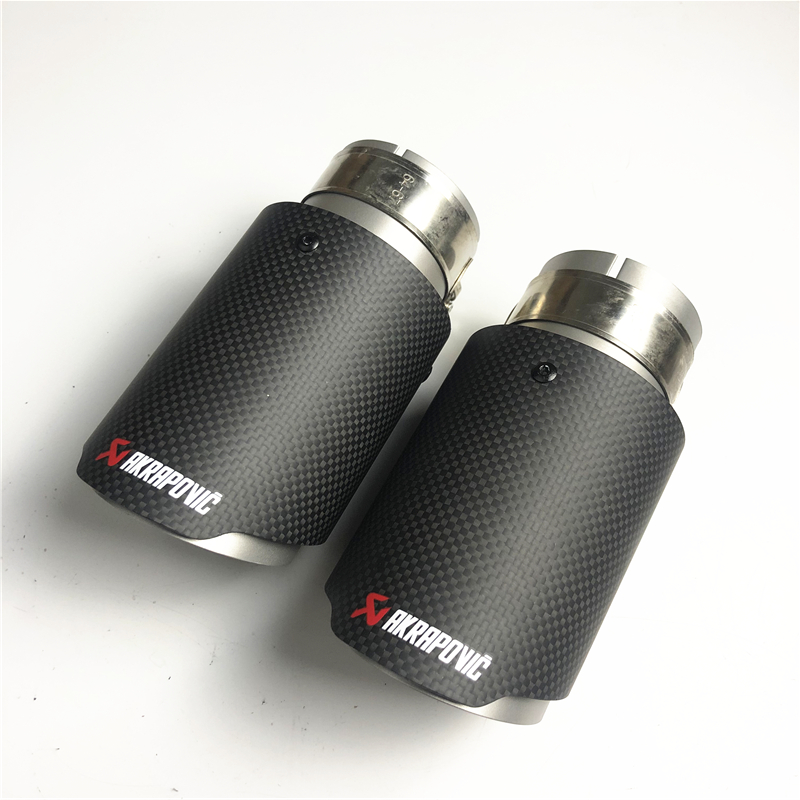 ONE Piece Akrapovic Mat Carbon Fiber + Stainless Steel Exhaust Pipes For AK Car Rear Tips Tail Tip
ONE Piece Akrapovic Mat Carbon Fiber + Stainless Steel Exhaust Pipes For AK Car Rear Tips Tail Tip