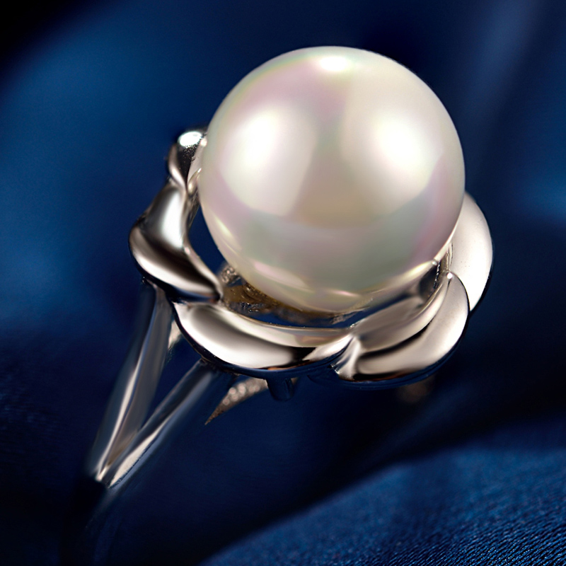 Cluster Rings 10 Mm Pearl Natural Freshwater Jewelry Sterling Silver Ring Engagement Gift For Women Anniversary With Box
Cluster Rings 10 Mm Pearl Natural Freshwater Jewelry Sterling Silver Ring Engagement Gift For Women Anniversary With Box
