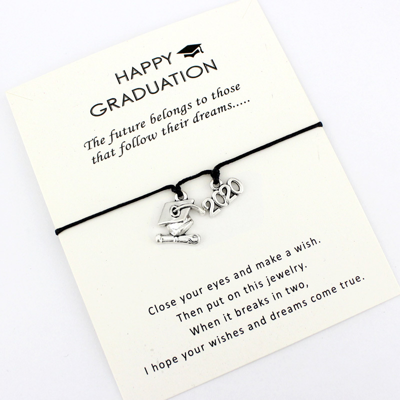 2020 Graduation Senior Square College Cap Diploma Charm Bracelets Women Men Girl Boy Unisex Fashion Jewelry Friendship Gift
2020 Graduation Senior Square College Cap Diploma Charm Bracelets Women Men Girl Boy Unisex Fashion Jewelry Friendship Gift