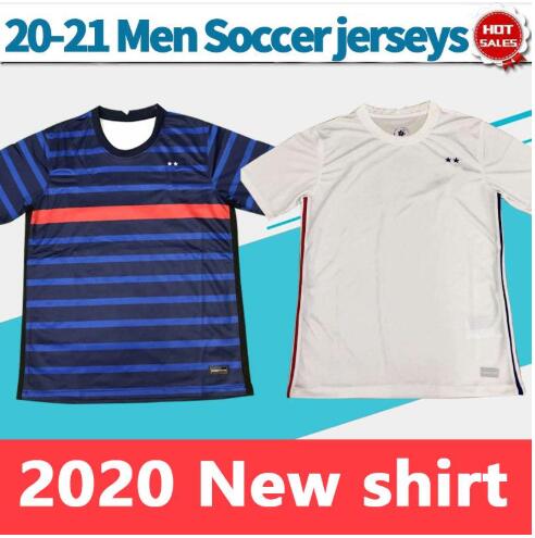 20 21 #10 MBAPPE home blue Soccer Jerseys 2020 Two stars nation team GRIEZMANN POGBA Men's soccer shirts away white Football Uniforms, Black;yellow
20 21 #10 MBAPPE home blue Soccer Jerseys 2020 Two stars nation team GRIEZMANN POGBA Men's soccer shirts away white Football Uniforms, Black;yellow