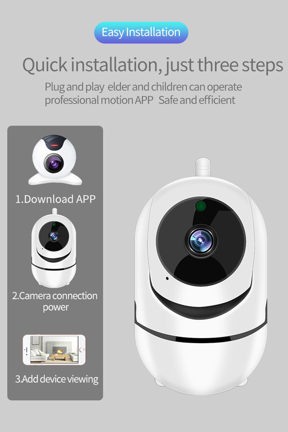 1080P Cloud Wireless IP Camera Intelligent Auto Tracking Of Human Home Security Surveillance CCTV Network Mini Wifi Cam