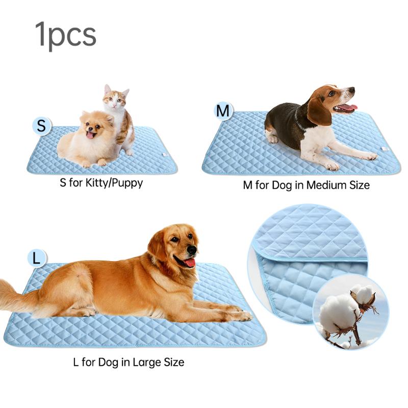Heat Relief Non-Toxic Cool Fabric Pet Dog Mat S/M/L Self Cooling Cool Blue Pet Cushion For Dog Cat Summer Hot Sale
Heat Relief Non-Toxic Cool Fabric Pet Dog Mat S/M/L Self Cooling Cool Blue Pet Cushion For Dog Cat Summer Hot Sale