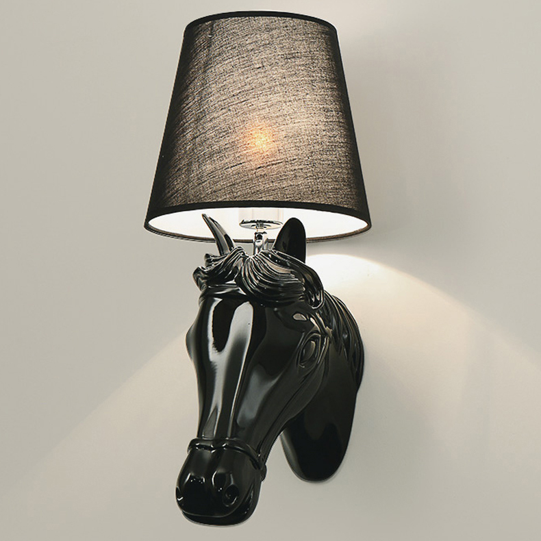 Hot LED Wall Lamps Horse Head Lights Lamp Light Indoor Lighting For KTV Hotel Bedroom Creativity
Hot LED Wall Lamps Horse Head Lights Lamp Light Indoor Lighting For KTV Hotel Bedroom Creativity