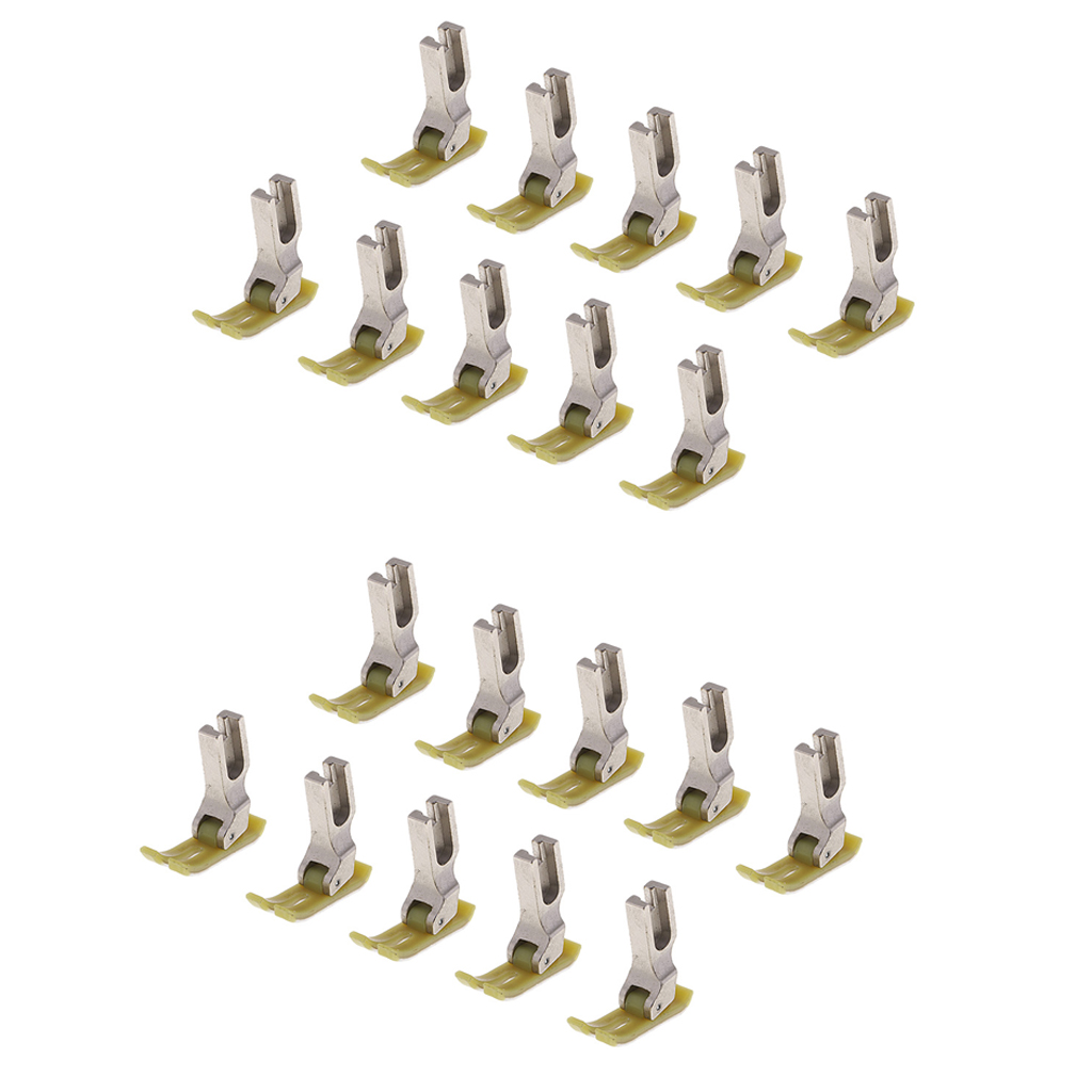 20 pieces plastic presser foot for industrail sewing machine spare parts attachments, Black
20 pieces plastic presser foot for industrail sewing machine spare parts attachments, Black