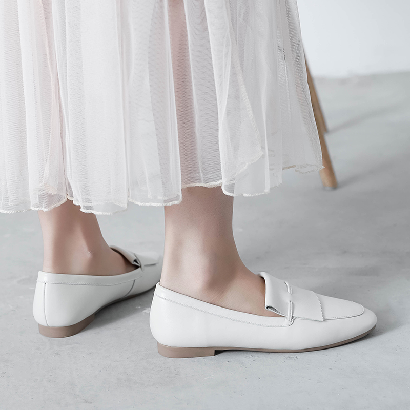 Hot Sale- Fashion Serrated decoration Genuine Leather Women For Loafers Shoes Flats Heels Casual Mules Shoes Office Dress, Black
Hot Sale- Fashion Serrated decoration Genuine Leather Women For Loafers Shoes Flats Heels Casual Mules Shoes Office Dress, Black