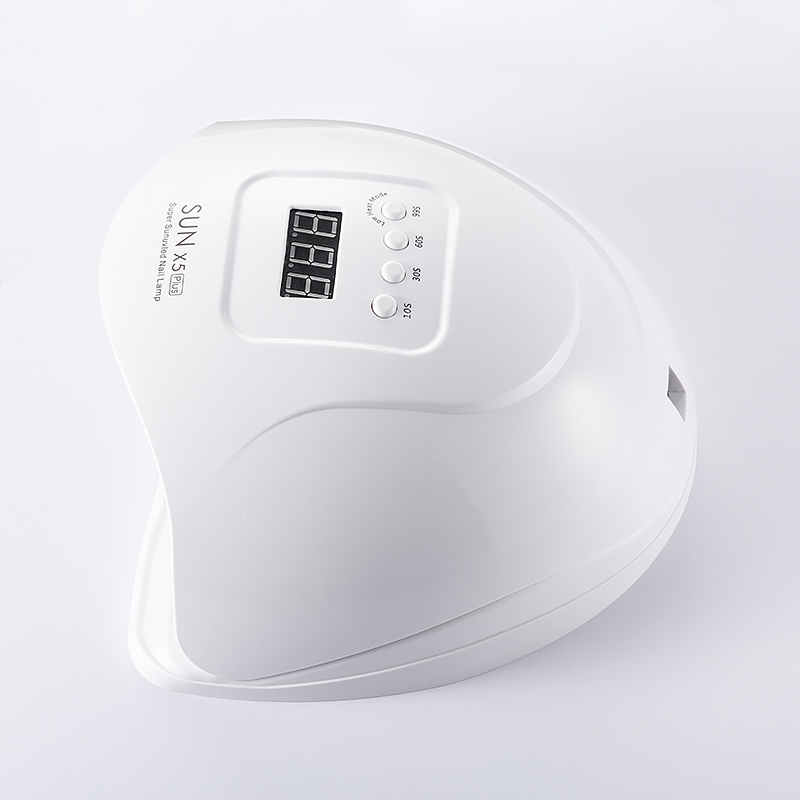 High Quality 54W UV Lamp SUN X5 Nail Polish LED White Light Infrared sensor Drying Fingernail Toenail LY191228