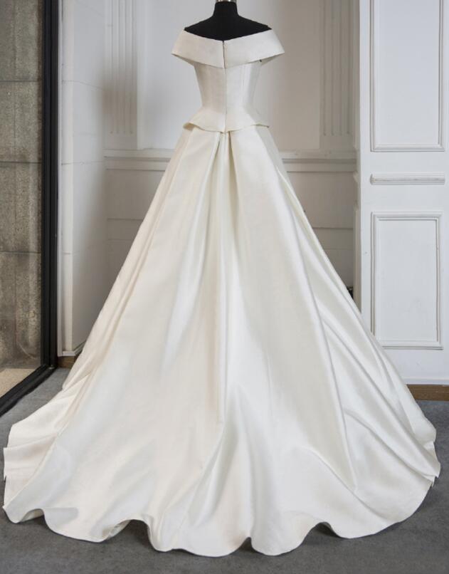 Women Jumpsuit With Long Train White Evening Dresses Off Shoulder Sweep Train Elegant Prom Dress Party Zuhair Murad Dress Vestidos Festa